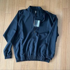 Men’s FootJoy wind-shirt. Size L. Black. NWT.